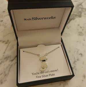 Cat Neckalce Silver